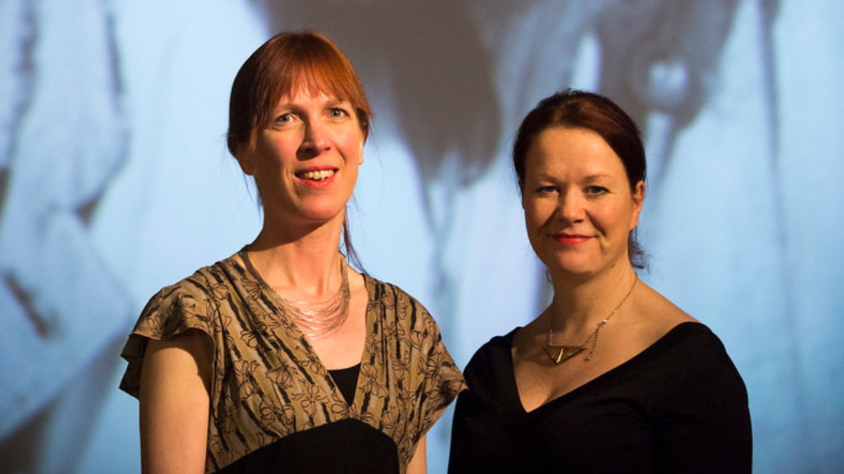 Jane Gardner og Hazel Morrison er blant Storbritannias mest erfarne innen livemusikk til stumfilm.<br>